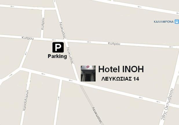 Inoh Hotel Athena Bagian luar foto
